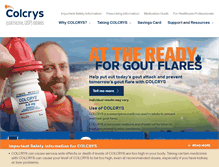 Tablet Screenshot of colcrys.com